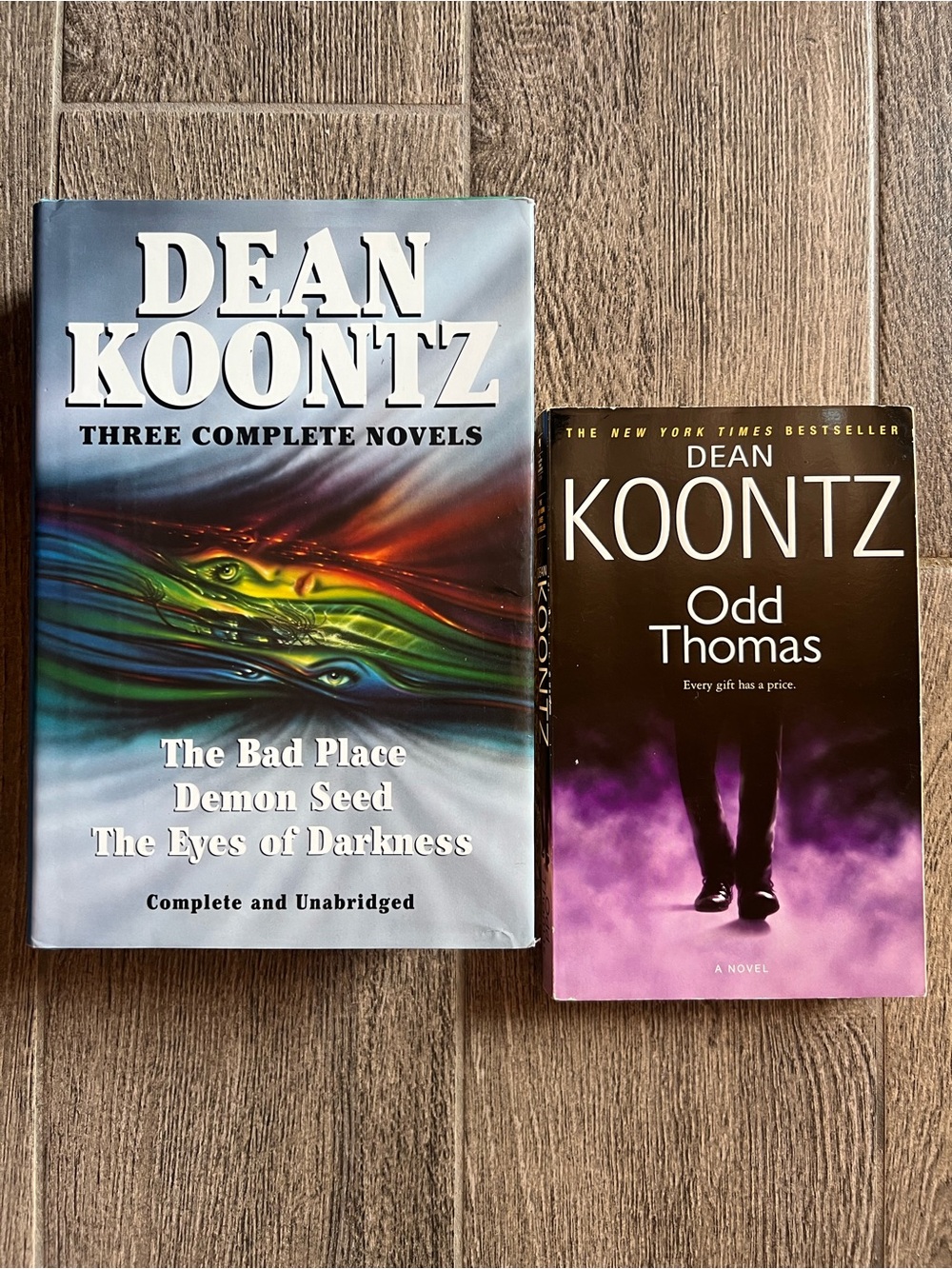 Dean Koontz Horror Thriller Bundle Odd Thomas + 3 Complete Novels Hardcover